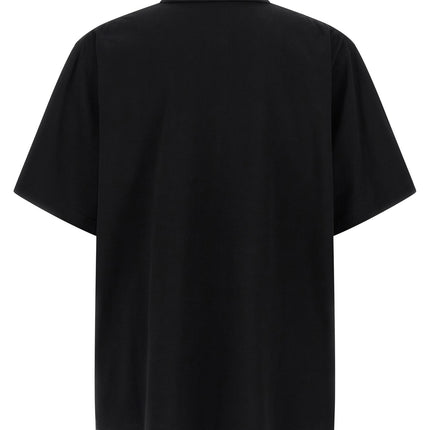 Balenciaga Black Cotton Polo Shirt