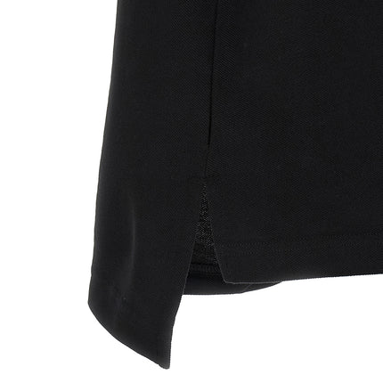 Balenciaga Black Cotton Polo Shirt