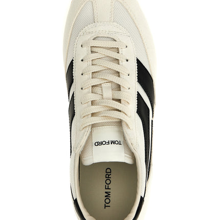 Tom Ford Bicolor Polyester Athletic Sneakers