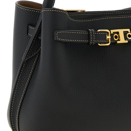 Tod's Black Calfskin Handbag