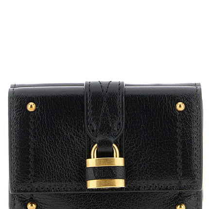 Chloé Black Buffalo Leather Cardholder