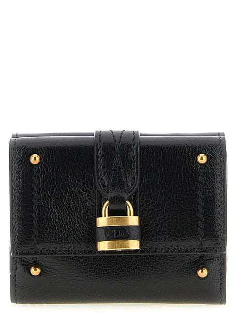 Chloé Black Buffalo Leather Cardholder