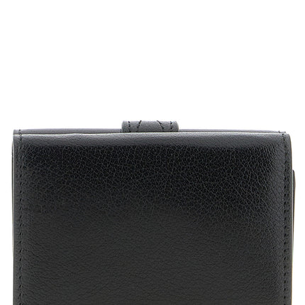 Chloé Black Buffalo Leather Cardholder