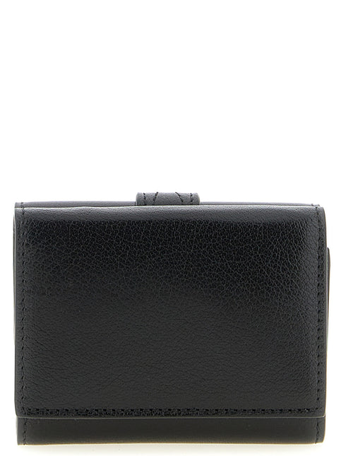 Chloé Black Buffalo Leather Cardholder