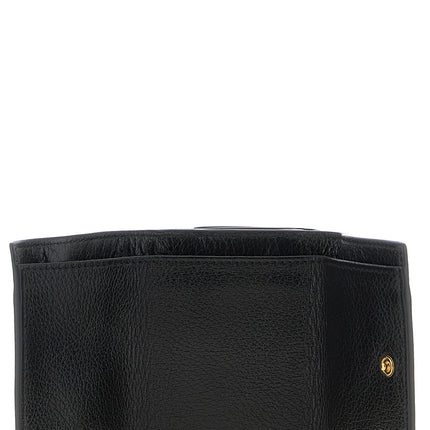 Chloé Black Buffalo Leather Cardholder