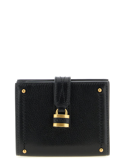 Chloé Black Buffalo Leather Cardholder