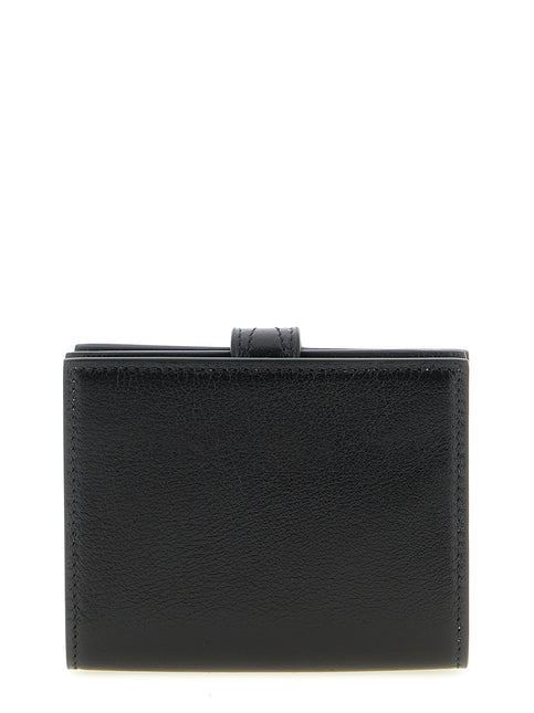 Chloé Black Buffalo Leather Cardholder