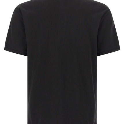 C.P. Company Black Cotton Polo Shirt