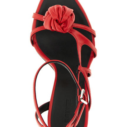 ROTATE BIRGER CHRISTENSEN Multicolor Calfskin Stiletto Heel Sandals