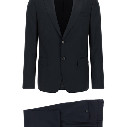 ZEGNA Blue Wool Two-Piece Suit