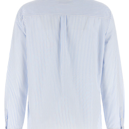 Max Mara Blue Cotton Blouse