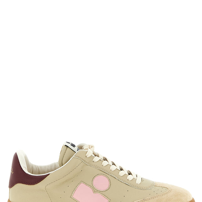 Isabel Marant Multicolor Lamb Leather Sneakers