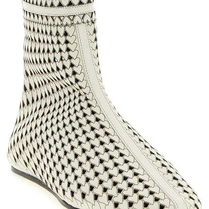Isabel Marant Beige Calfskin Ankle Boots