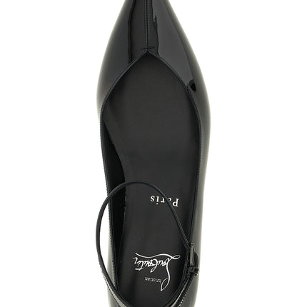 Christian Louboutin Black Calfskin Ballet Flats