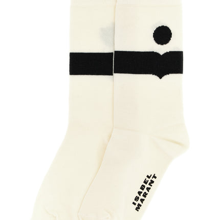 Isabel Marant Beige Cotton Socks