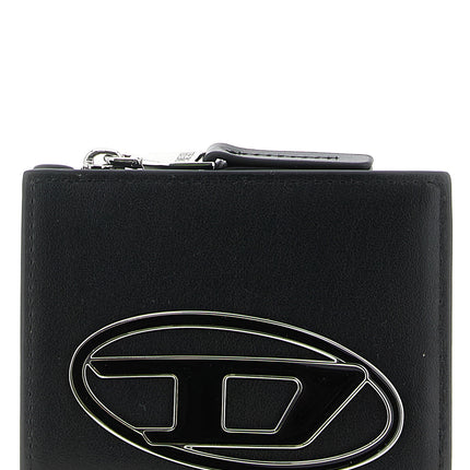 Diesel Black Leather Cardholder
