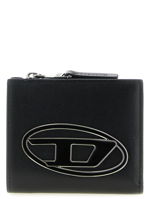 Diesel Black Leather Cardholder