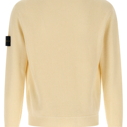 Stone Island Beige Cotton Cardigan