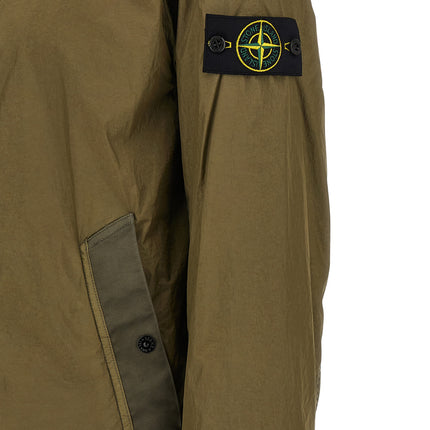Stone Island Bicolor Polyamide Shell Jacket