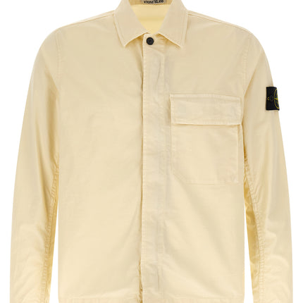 Stone Island Beige Cotton Blouse