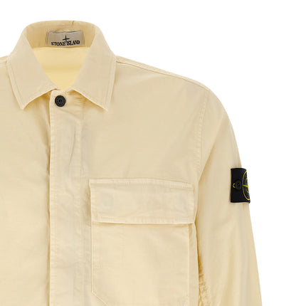 Stone Island Beige Cotton Blouse