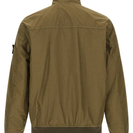 Stone Island Bicolor Polyamide Shell Jacket