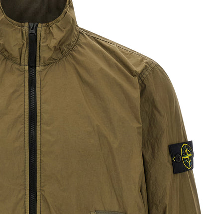 Stone Island Bicolor Polyamide Shell Jacket