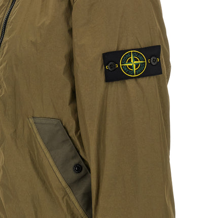 Stone Island Bicolor Polyamide Shell Jacket
