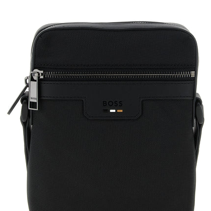Hugo Boss Black Polyester Crossbody Bag