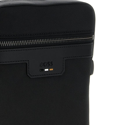 Hugo Boss Black Polyester Crossbody Bag