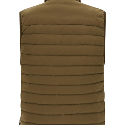 Stone Island Bicolor Polyamide Sleeveless Jacket