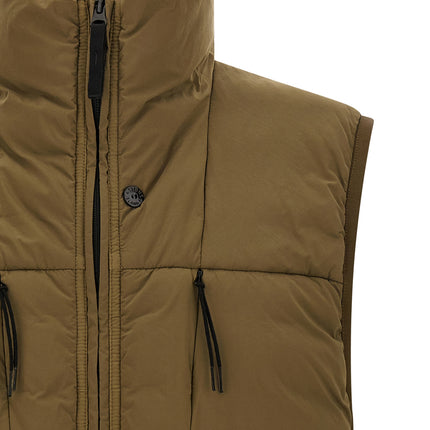 Stone Island Bicolor Polyamide Sleeveless Jacket