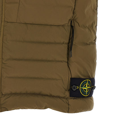 Stone Island Bicolor Polyamide Sleeveless Jacket