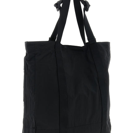 Stone Island Black Polyamide Tote Bag