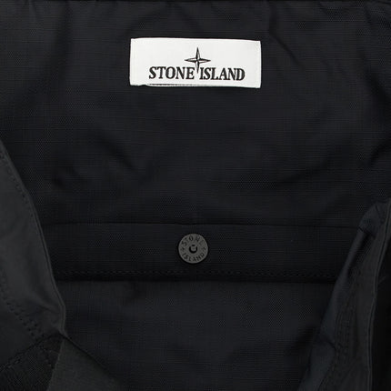 Stone Island Black Polyamide Tote Bag