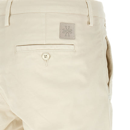 Jacob Cohen White Cotton Chino Pants