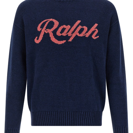 Polo Ralph Lauren Blue Linen Cardigan