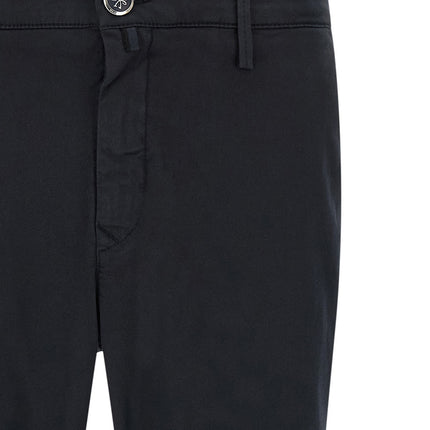 Jacob Cohen Blue Cotton Chino Pants