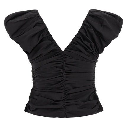 Ganni Black Cotton Shirt