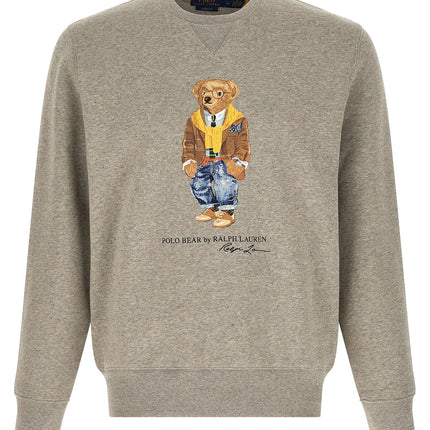 Polo Ralph Lauren Gray Cotton Sweatshirt