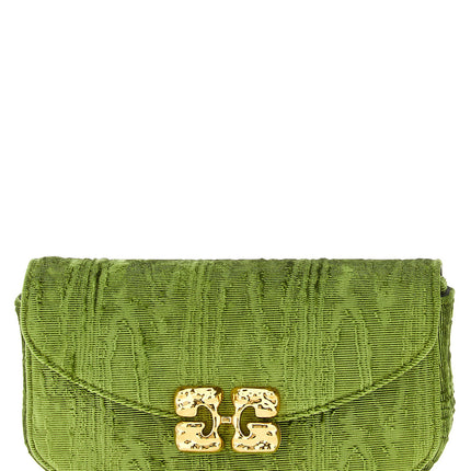 Ganni Bicolor Polyester Cardholder