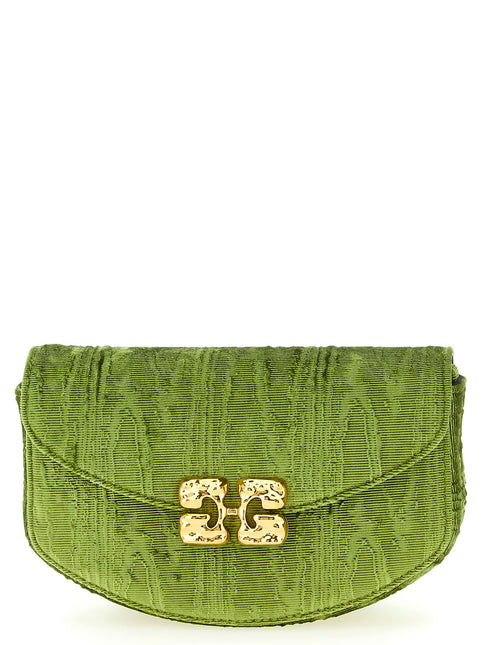 Ganni Bicolor Polyester Cardholder