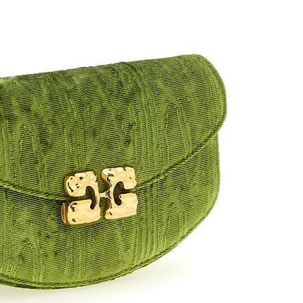 Ganni Bicolor Polyester Cardholder