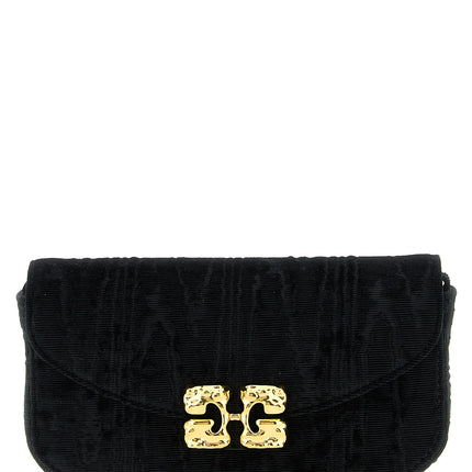 Ganni Black Polyester Cardholder