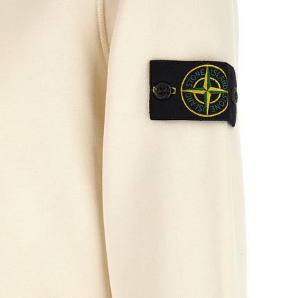 Stone Island Beige Cotton Sweatshirt