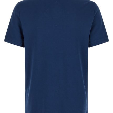 Canada Goose Blue Cotton Polo Shirt
