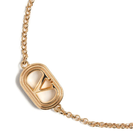Valentino Garavani Gold Stainless Steel Bracelet