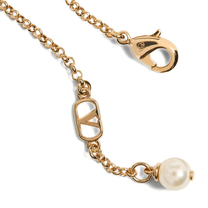 Valentino Garavani Gold Stainless Steel Bracelet
