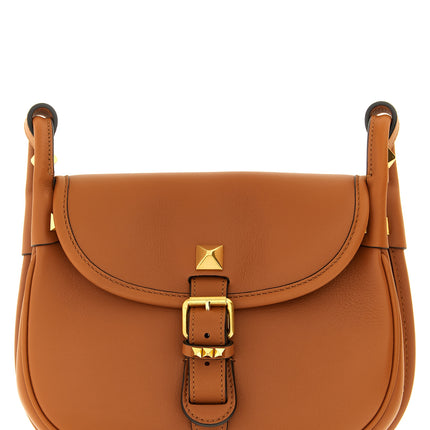 Valentino Garavani Brown Calfskin Shoulder Bag