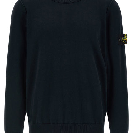 Stone Island Blue Cotton Cardigan